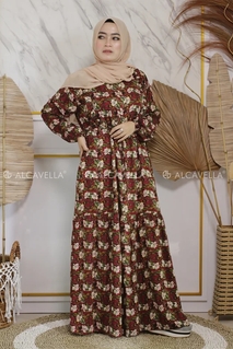Alcavella Home Dress Chapter 02 Maroon