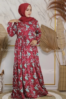Alcavella Home Dress Chapter 03 Maroon