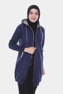 Hijacket Basic Navy X Grey - HJ1