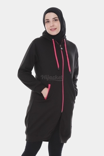 Hijacket Basic Black X Pink - HJ16