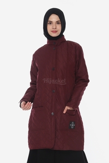Hijacket Belva Red Burgundy