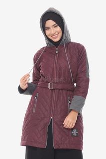 Hijacket Queenbee Maroon