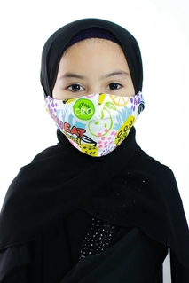 Micro Mask Kids Eat Halal Food 02