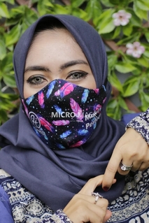 Micro Mask Spectrum Fur Purple
